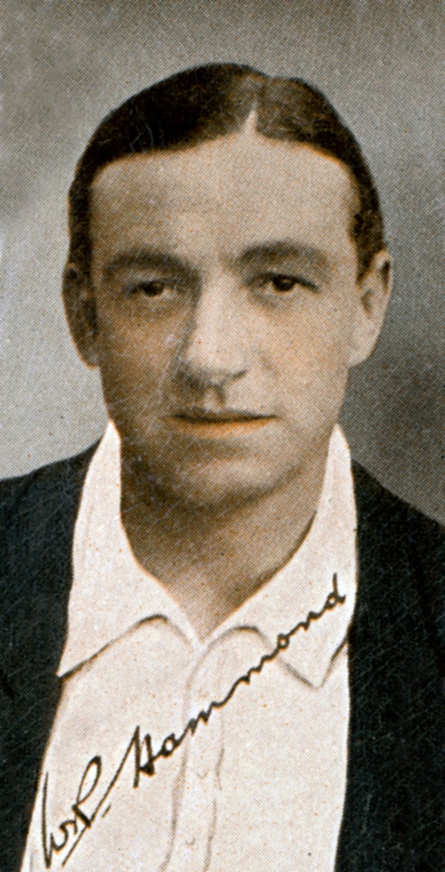 Walter R Hammond, England och Gloucestershire cricket, 1935 av Unbekannt