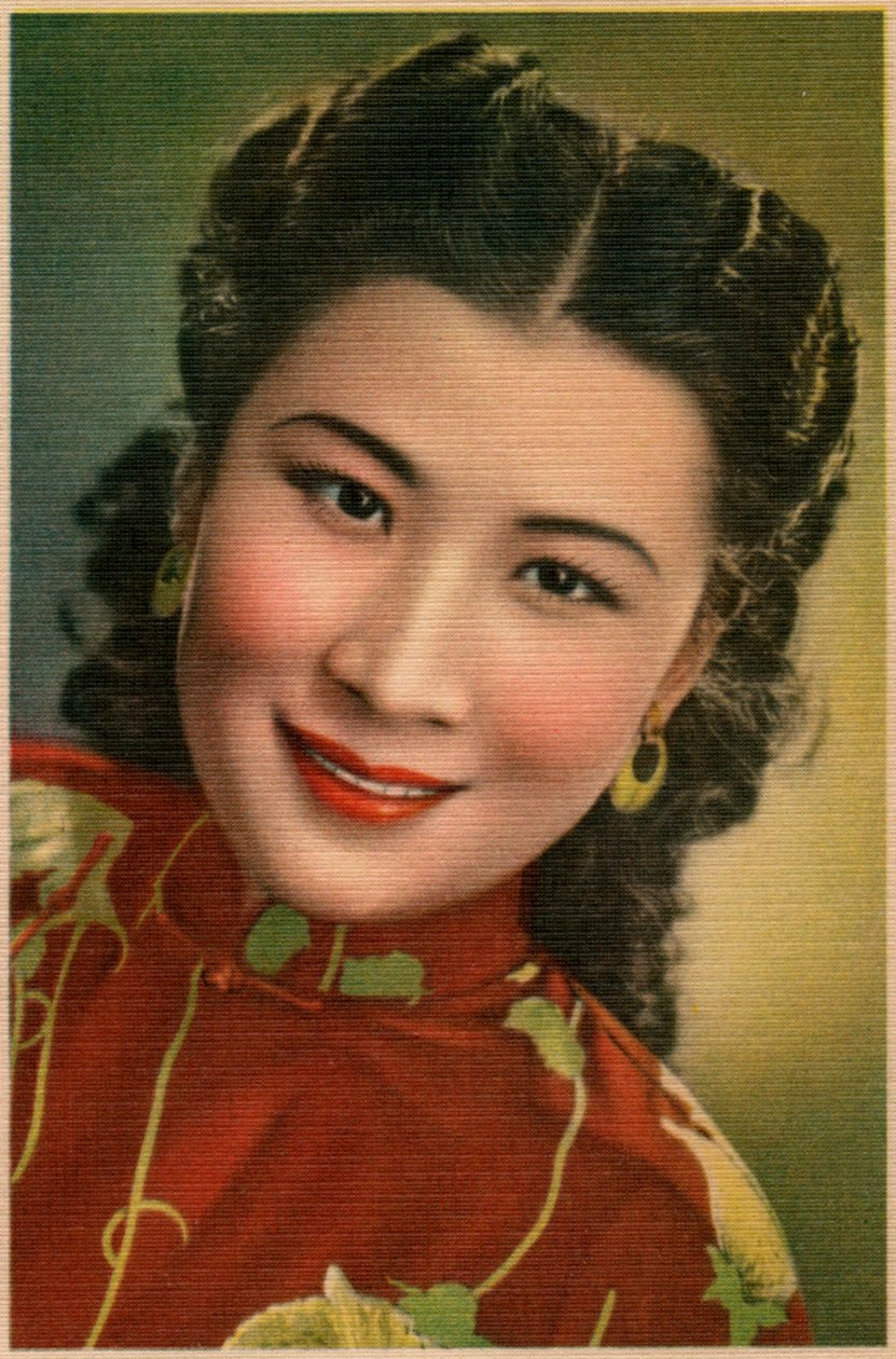 Wang Hsi Chun, kinesisk skådespelerska, 1900-talet av Unbekannt