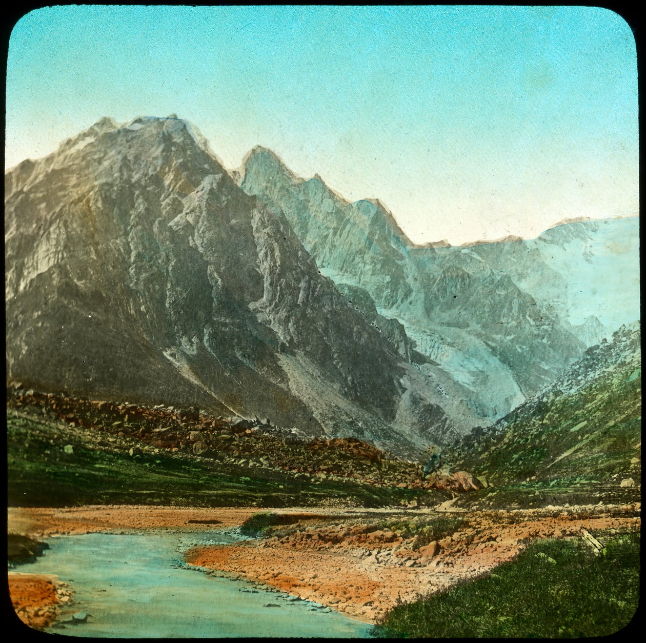 Wanga Valley, Sutlej River, Indien, sent 1800-tal eller tidigt 1900-tal av Unbekannt