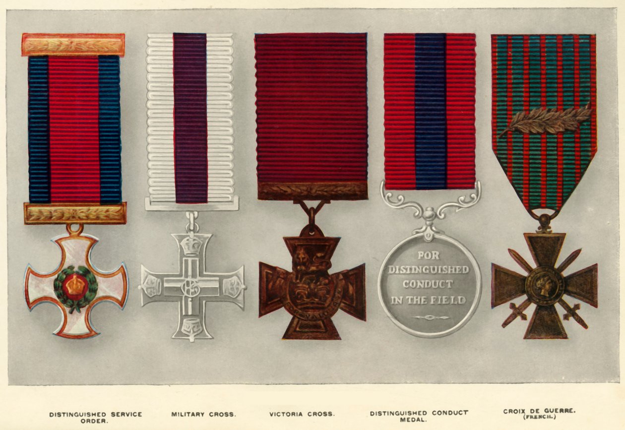 Krigsdekorationer, 1919. av Unbekannt