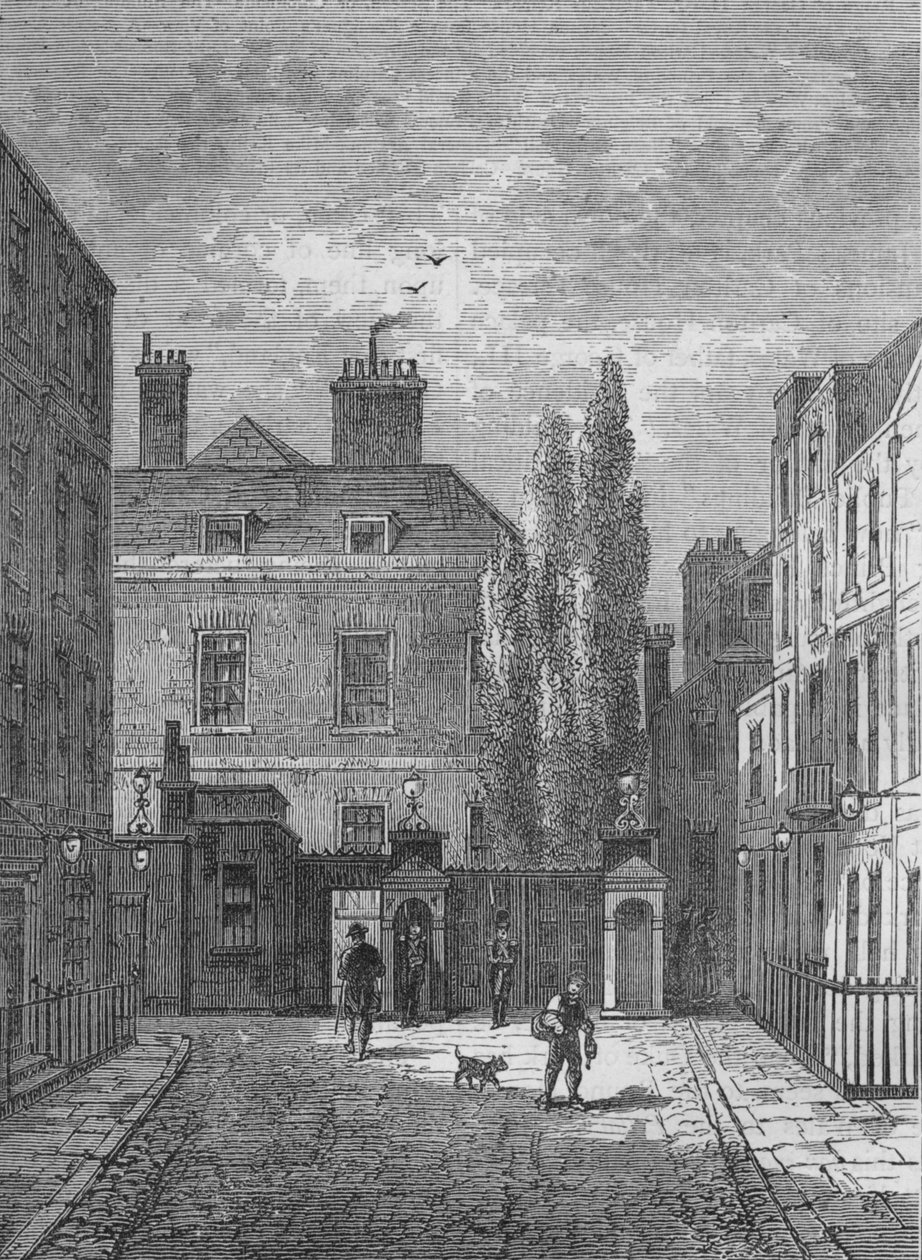 Warwick House, Westminster, London, c1810 1878 av Unbekannt