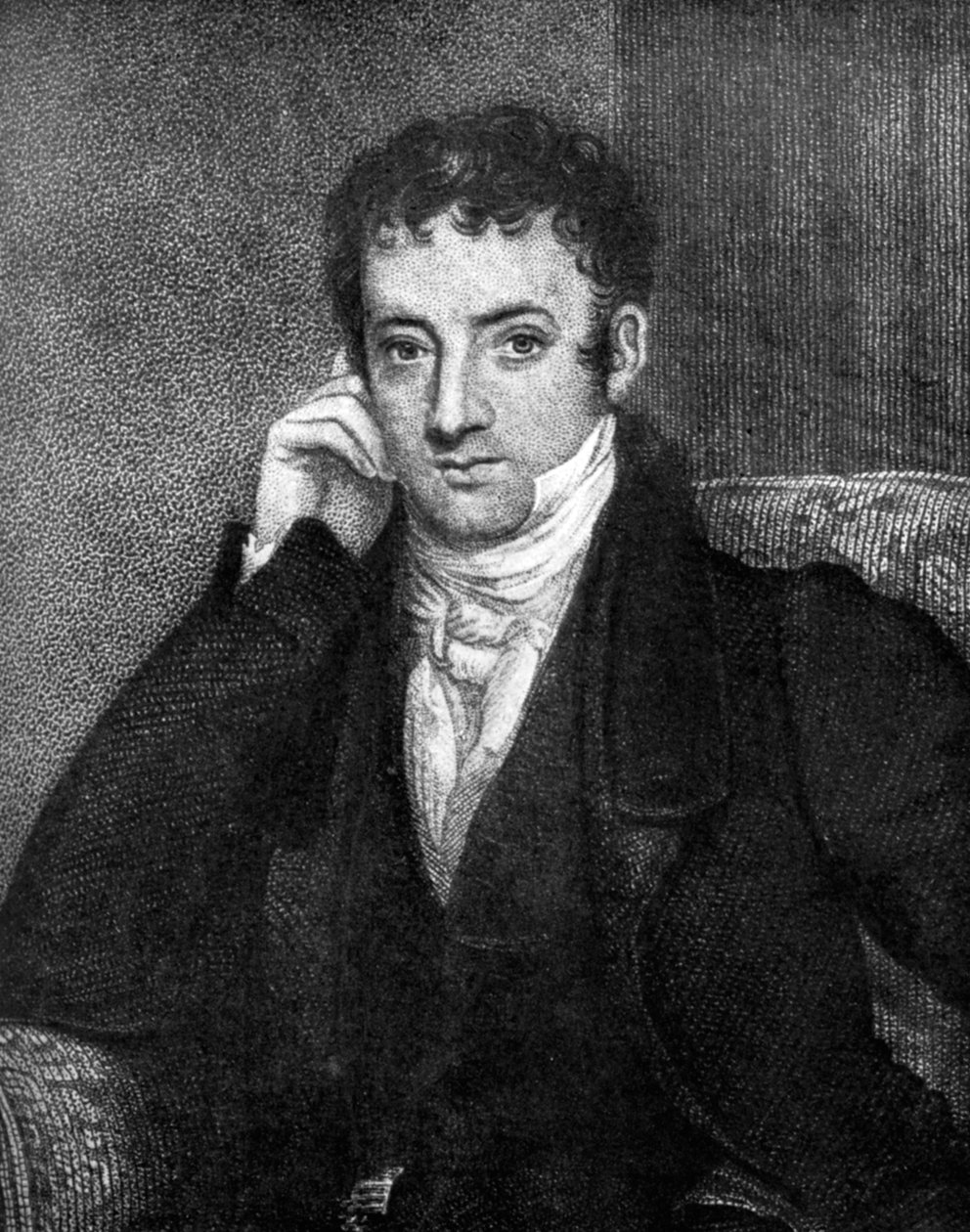 Washington Irving 1783-1859, amerikansk författare, 1800-talet 1908 av Unbekannt
