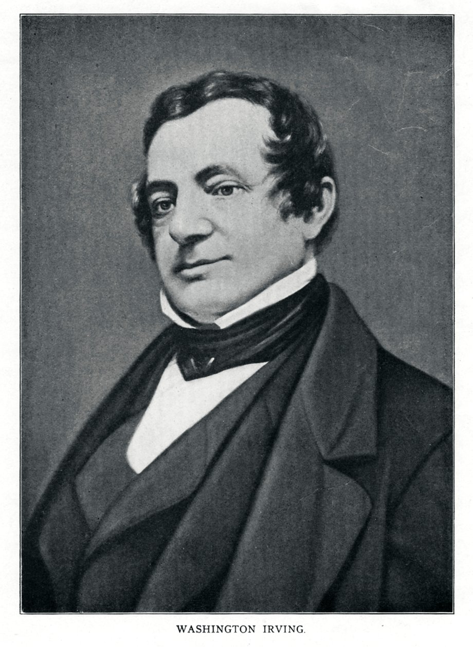 Washington Irving, amerikansk författare, 1900-talet av Unbekannt