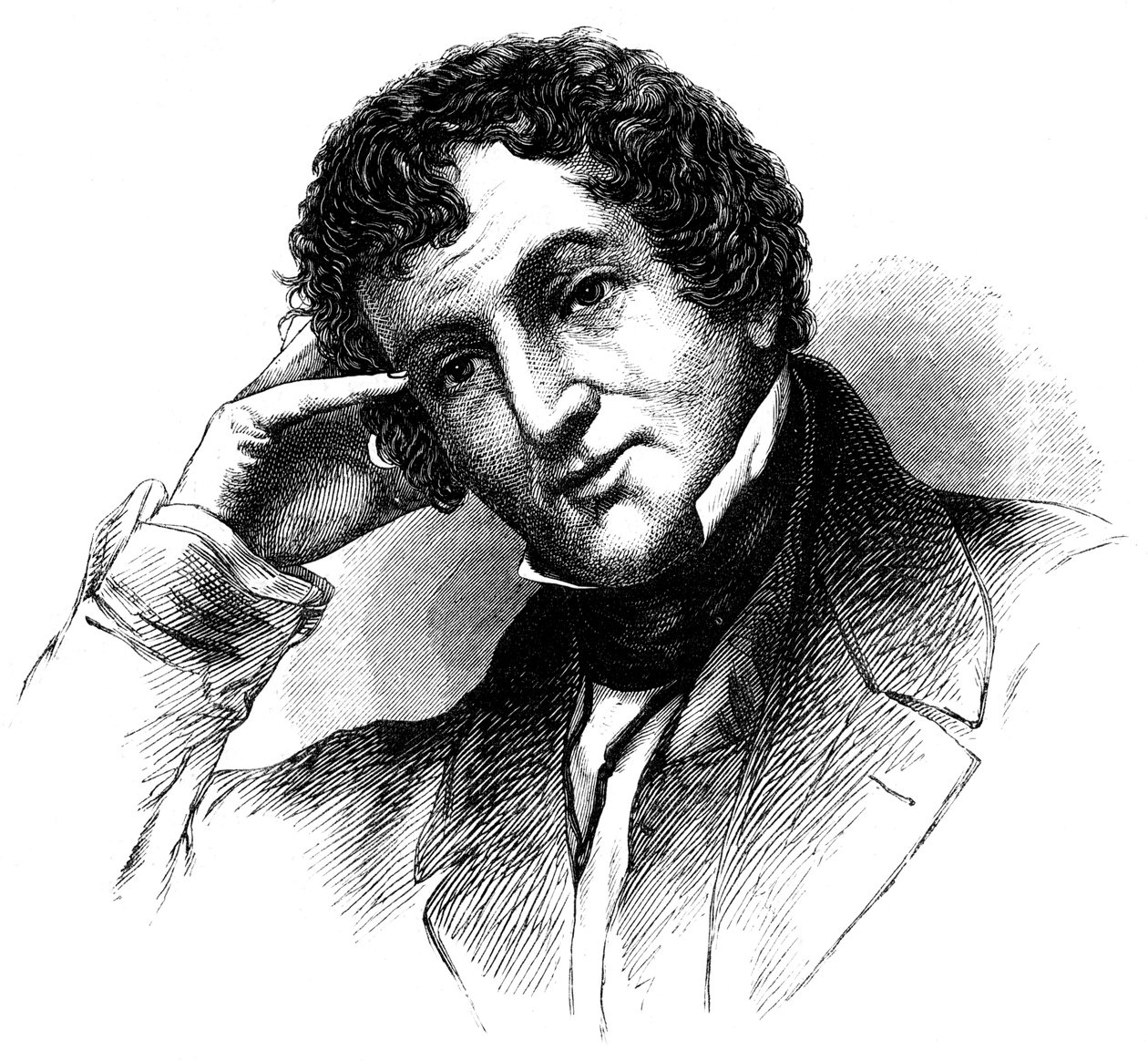 Washington Irving, amerikansk författare, c1880 av Unbekannt