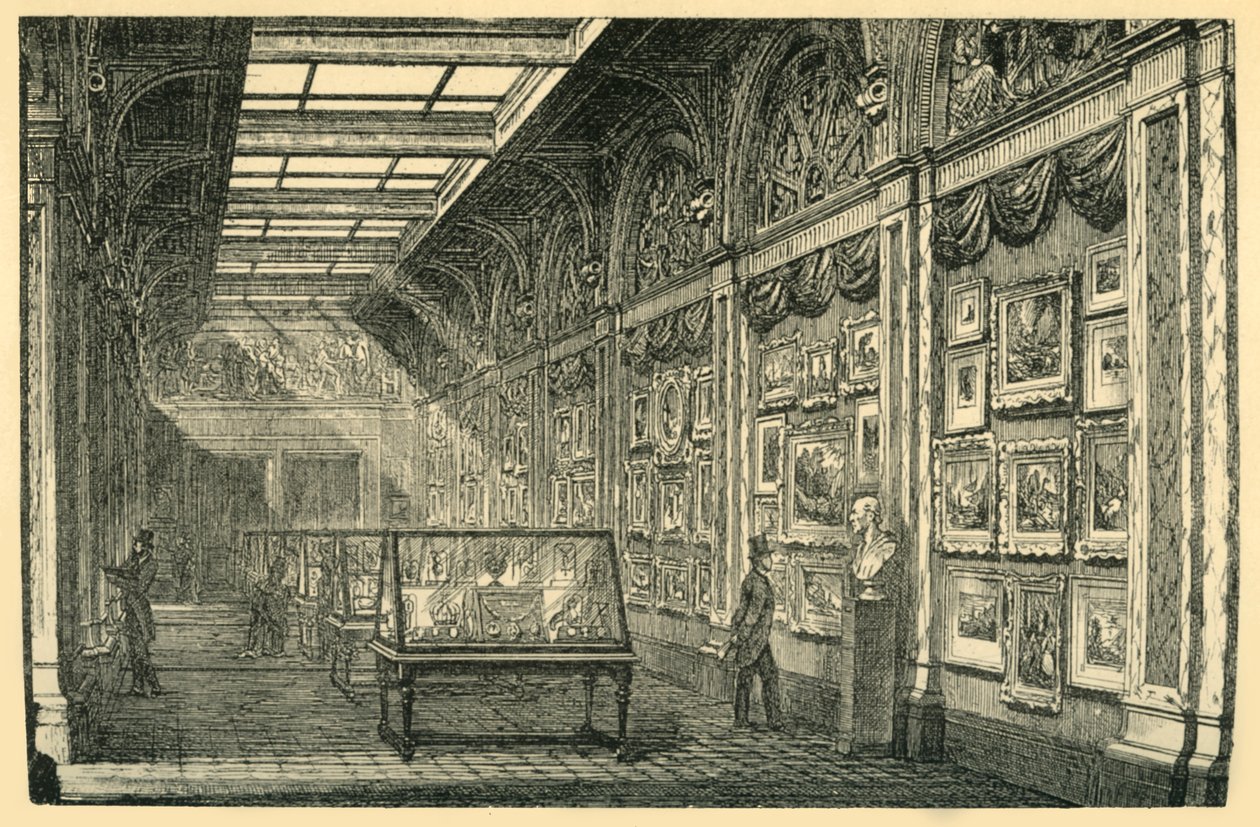 Vattenfärgsgalleriet, 1860-talet, 1881. av Unbekannt