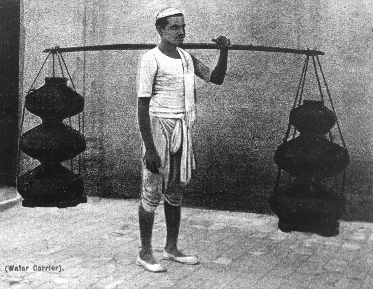 Vattenbärare, 1900-tal av Unbekannt