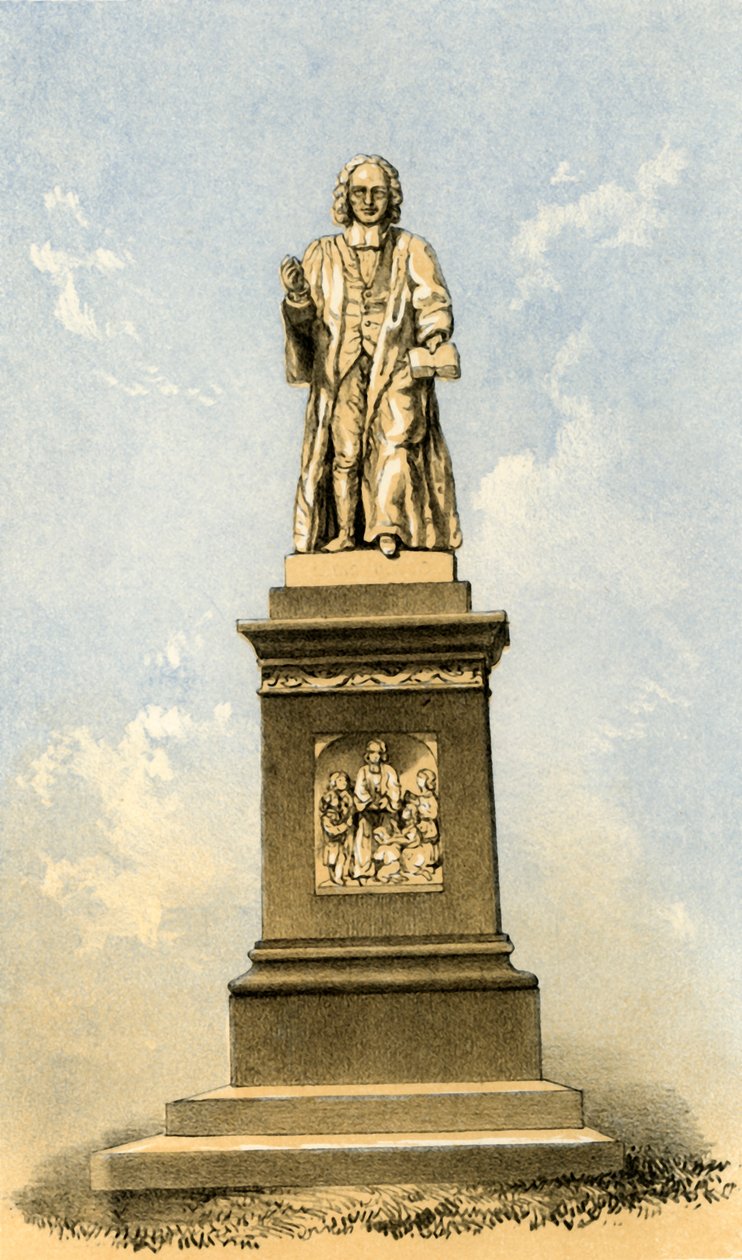 Watts Memorial, sent 1800-tal. av Unbekannt