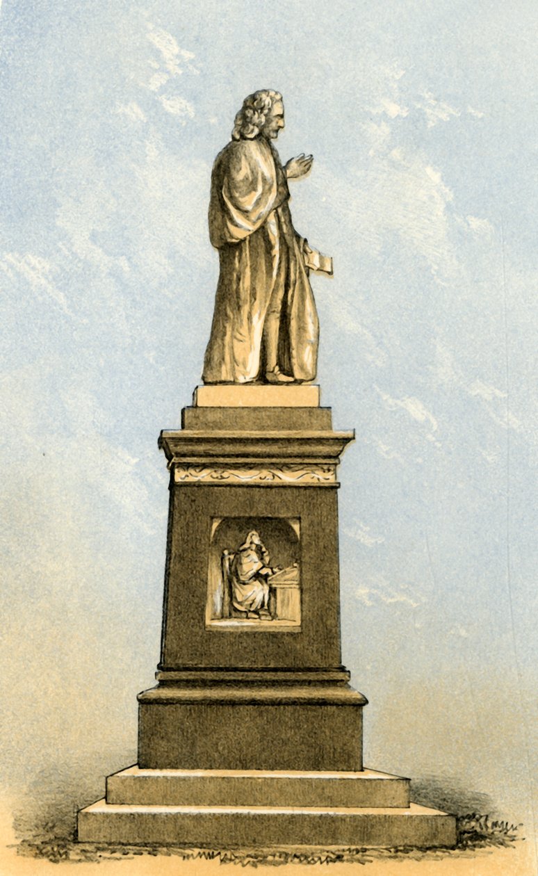 Watts Memorial, sent 1800-tal. av Unbekannt