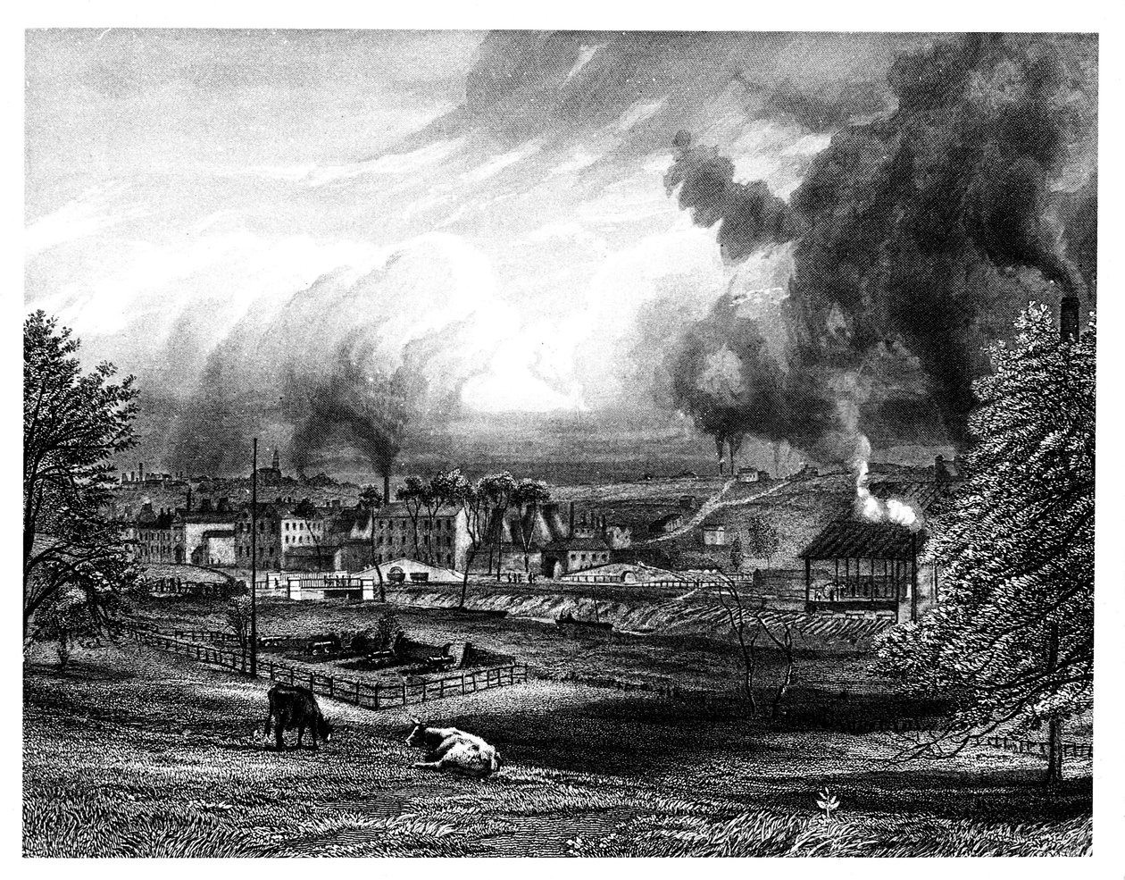 Wedgwood fabrik, Etruria, Hanley, Staffordshire, England av Unbekannt