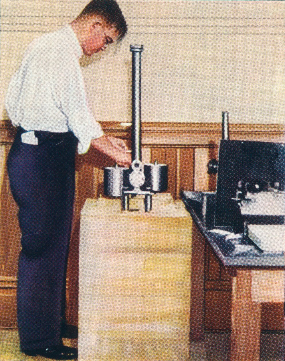 Vägning av jorden, 1938 av Unbekannt