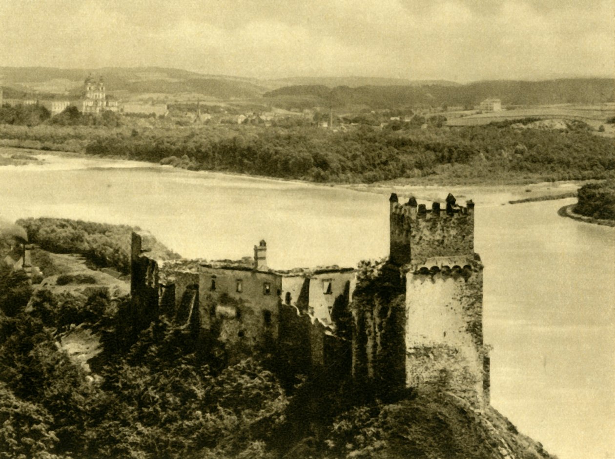 Weitenegg slott, Wachau, Niederösterreich, c1935. av Unbekannt