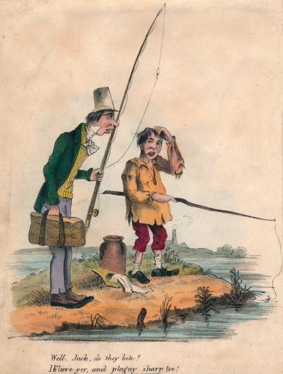 Tja, Jack biter de Iblieve yer, och pest skarpt också!, tidigt 1800-tal. av Unbekannt