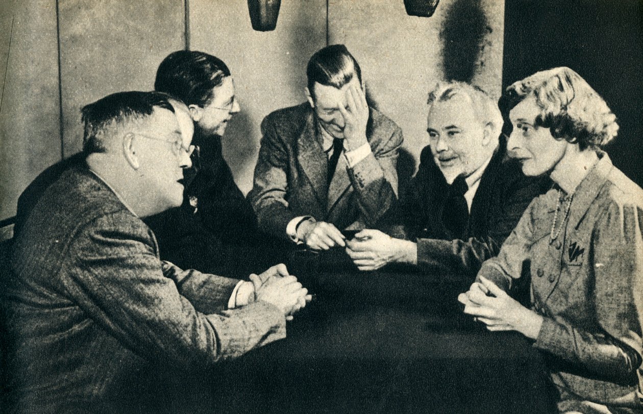 Vilken fråga! The Brains Trust i utlandssession med Donald McCullough, 1942. av Unbekannt
