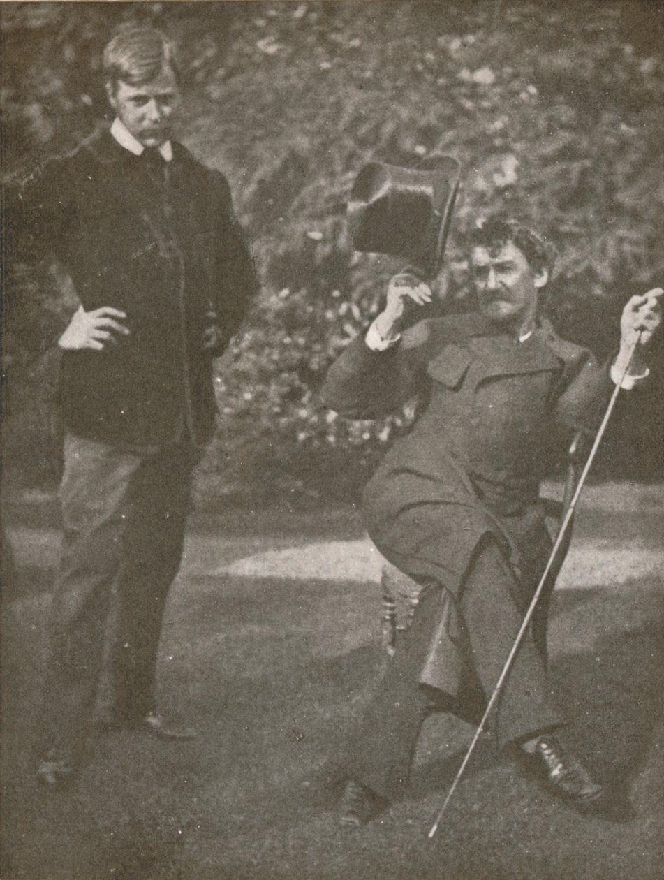 Whistler och Menpes, c1885, 1904. av Unbekannt