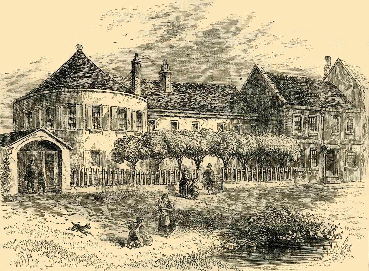 White Conduit House ca 1820, c1872. av Unbekannt