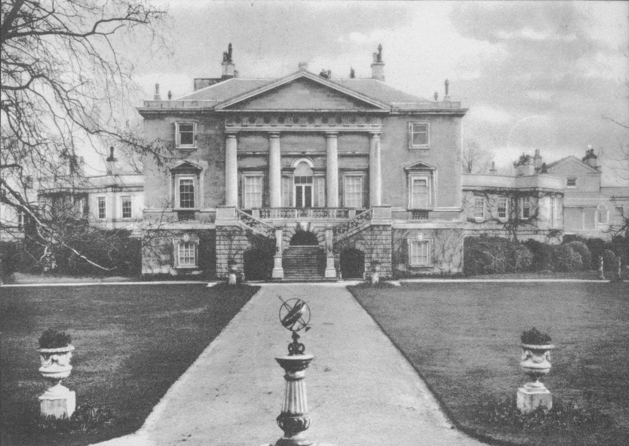 White Lodge, drottning Marys hem före hennes äktenskap, och Edward VIII:s födelseplats, 1936 av Unbekannt