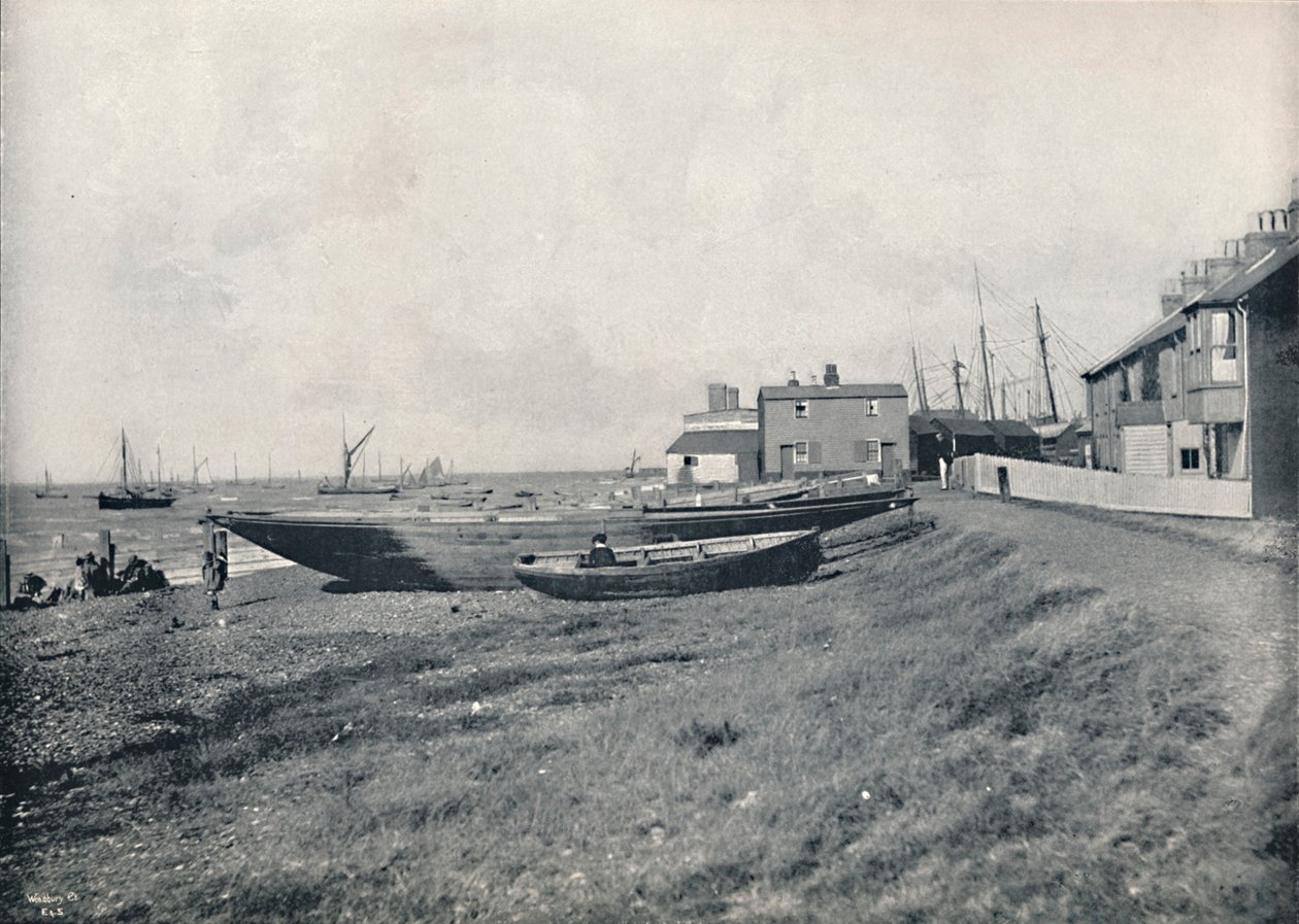 Whitstable - The West Beach, 1895 av Unbekannt