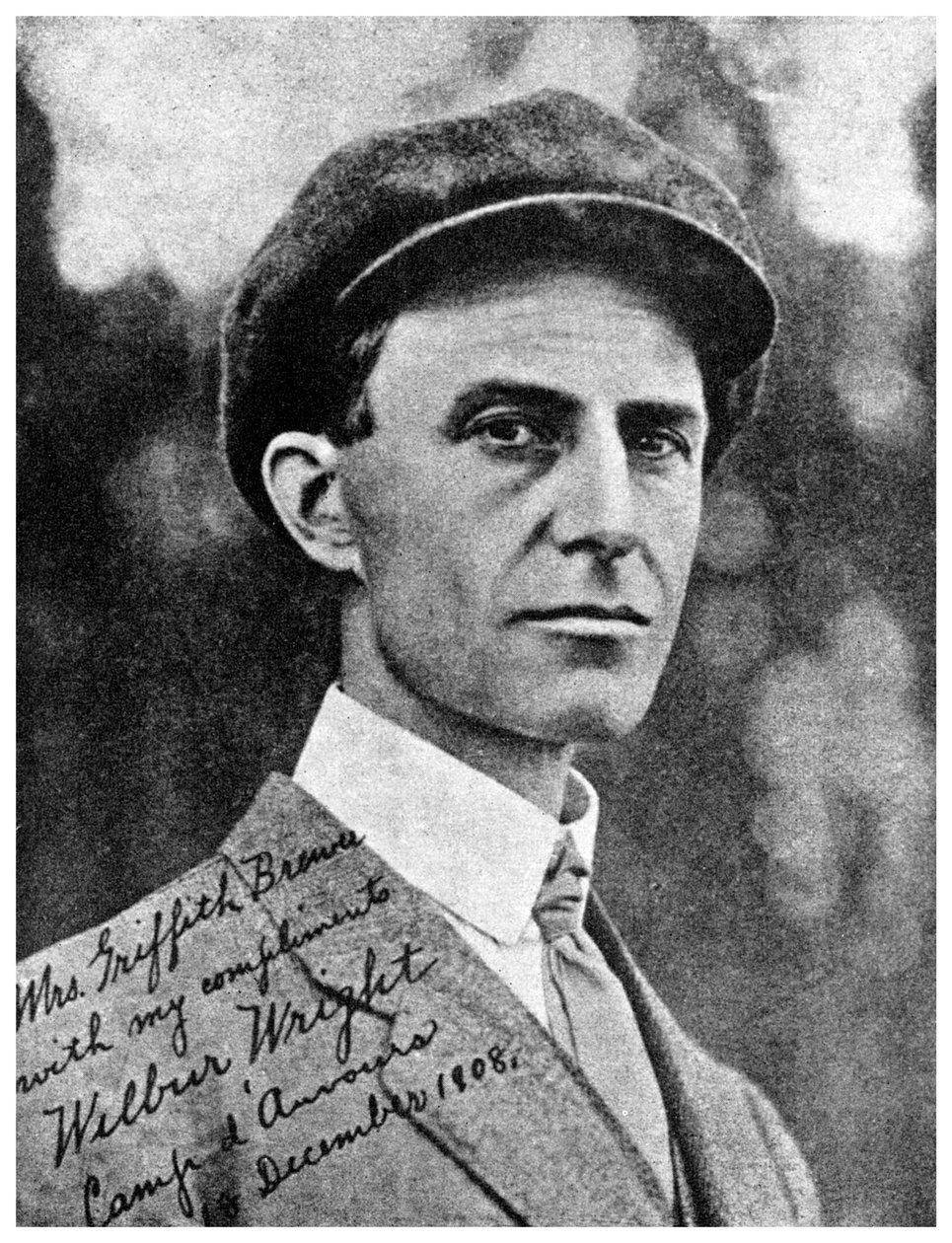 Wilbur Wright, amerikansk flygpionjär, 1908 1956 av Unbekannt