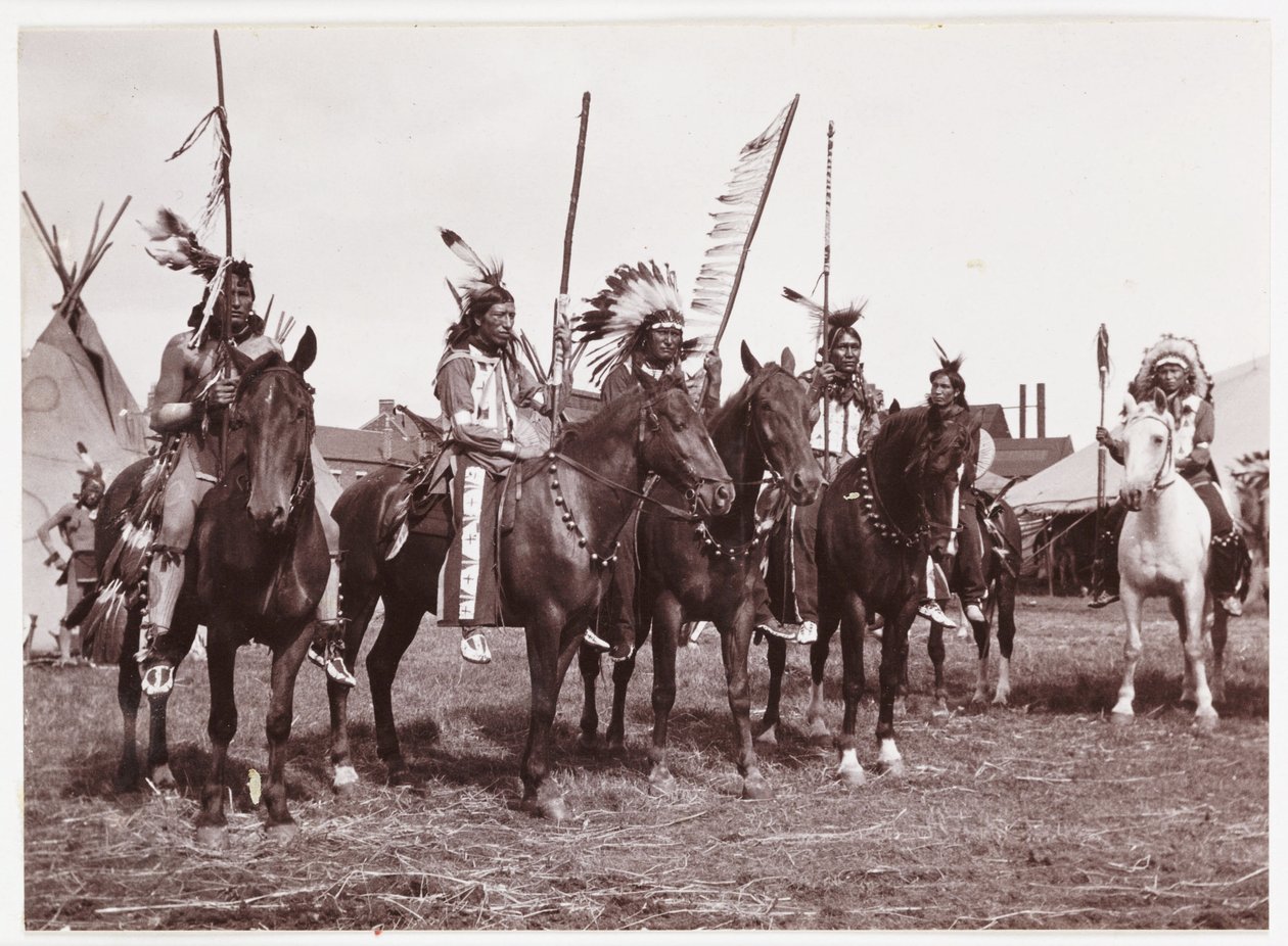 Wild West show, c 1905 av Unbekannt