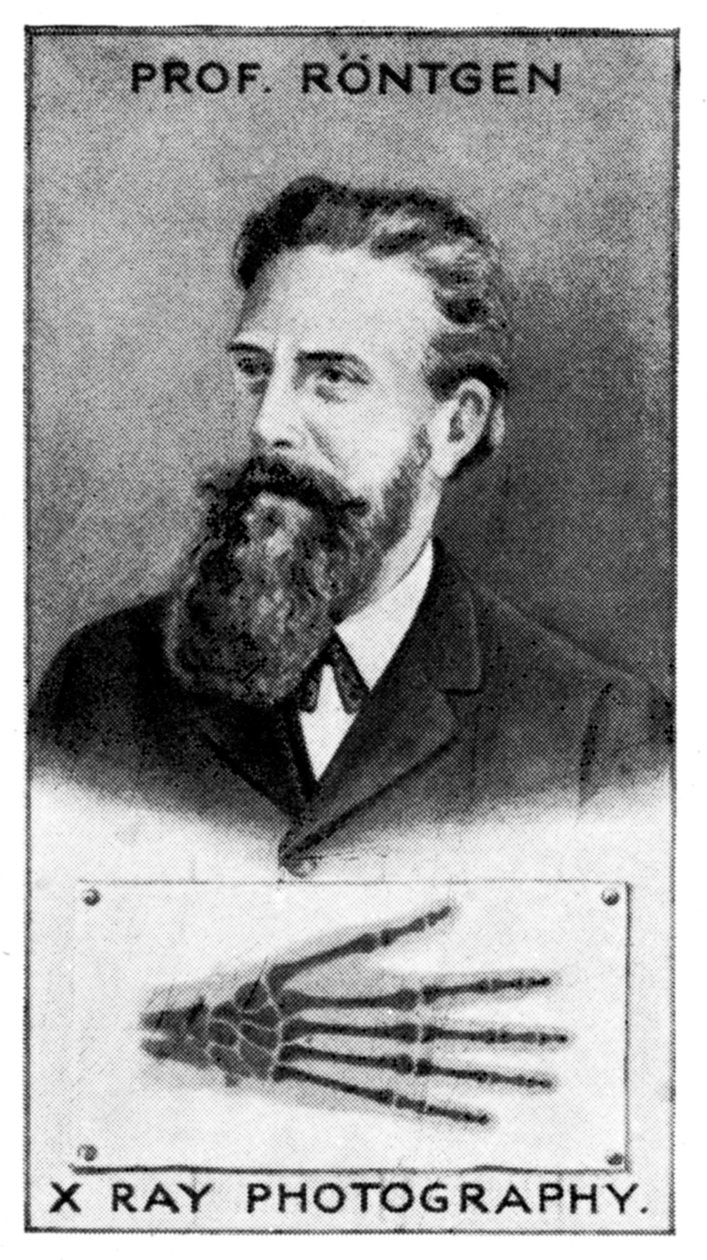 Wilhelm Conrad Röntgen, tysk fysiker, c1924 av Unbekannt