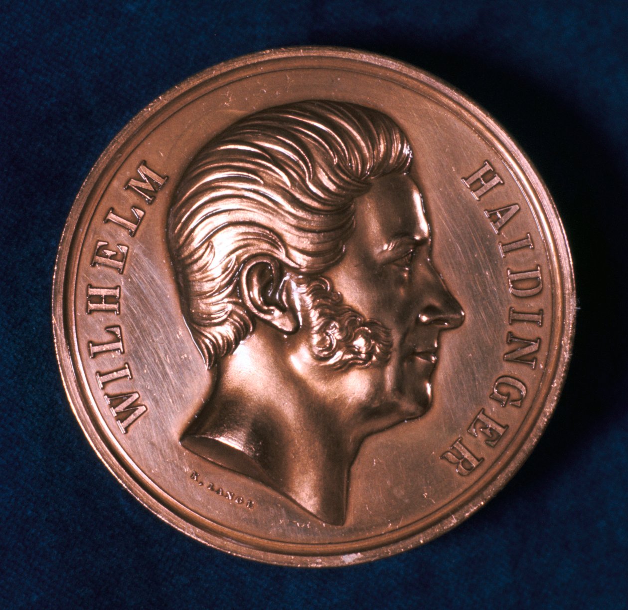 Wilhelm Haidinger, österrikisk mineralog, geolog och fysiker, c1871 av Unbekannt