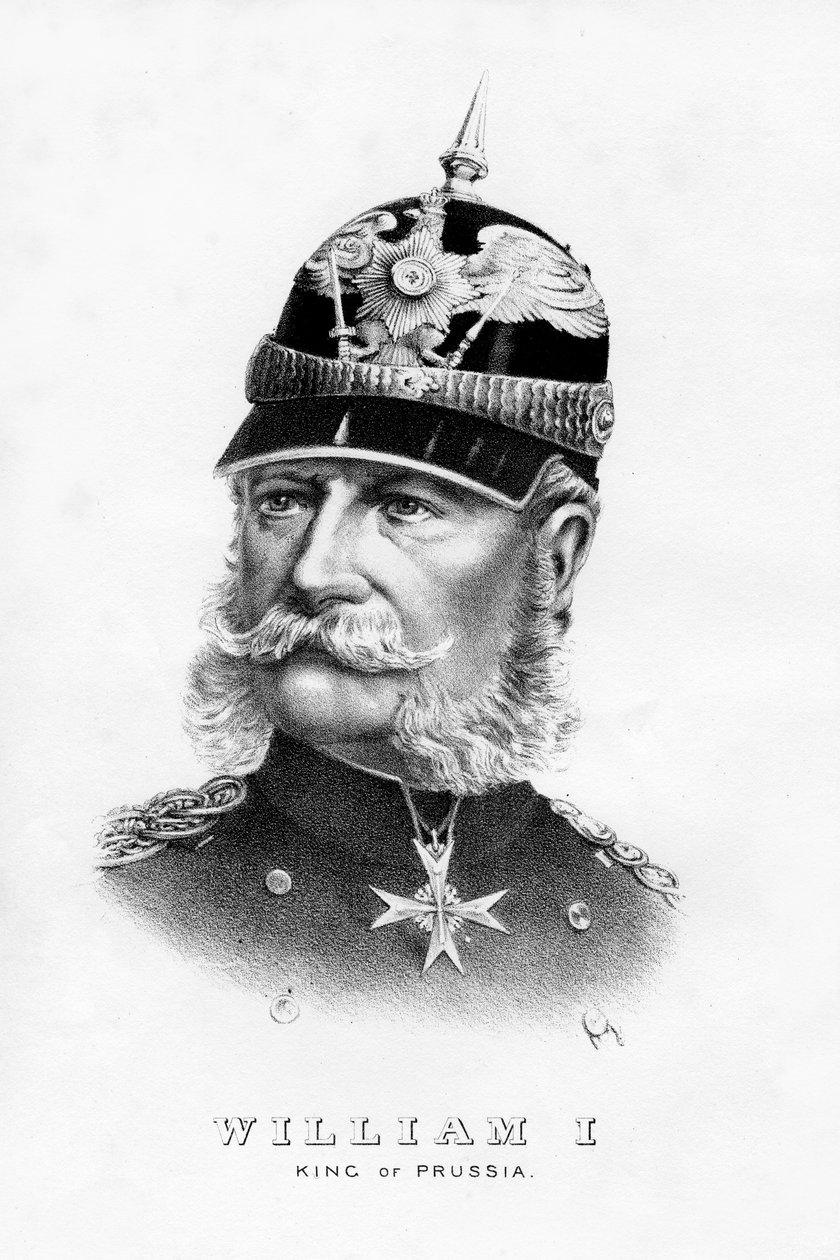 Wilhelm I, kung av Preussen och kejsare av Tyskland, 1800-talet av Unbekannt