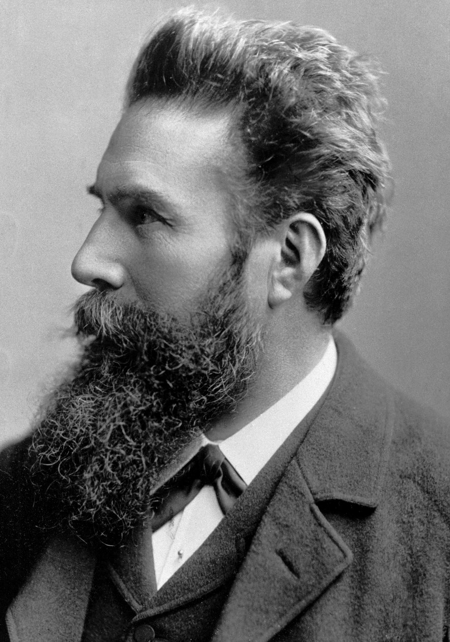 Wilhelm Konrad von Roentgen, tysk fysiker, 1901 av Unbekannt