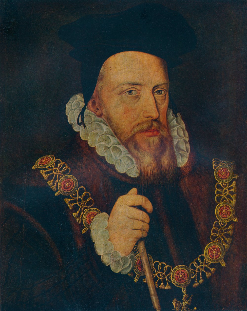 William Cecil, Lord Burghley, 1500-talet av Unbekannt