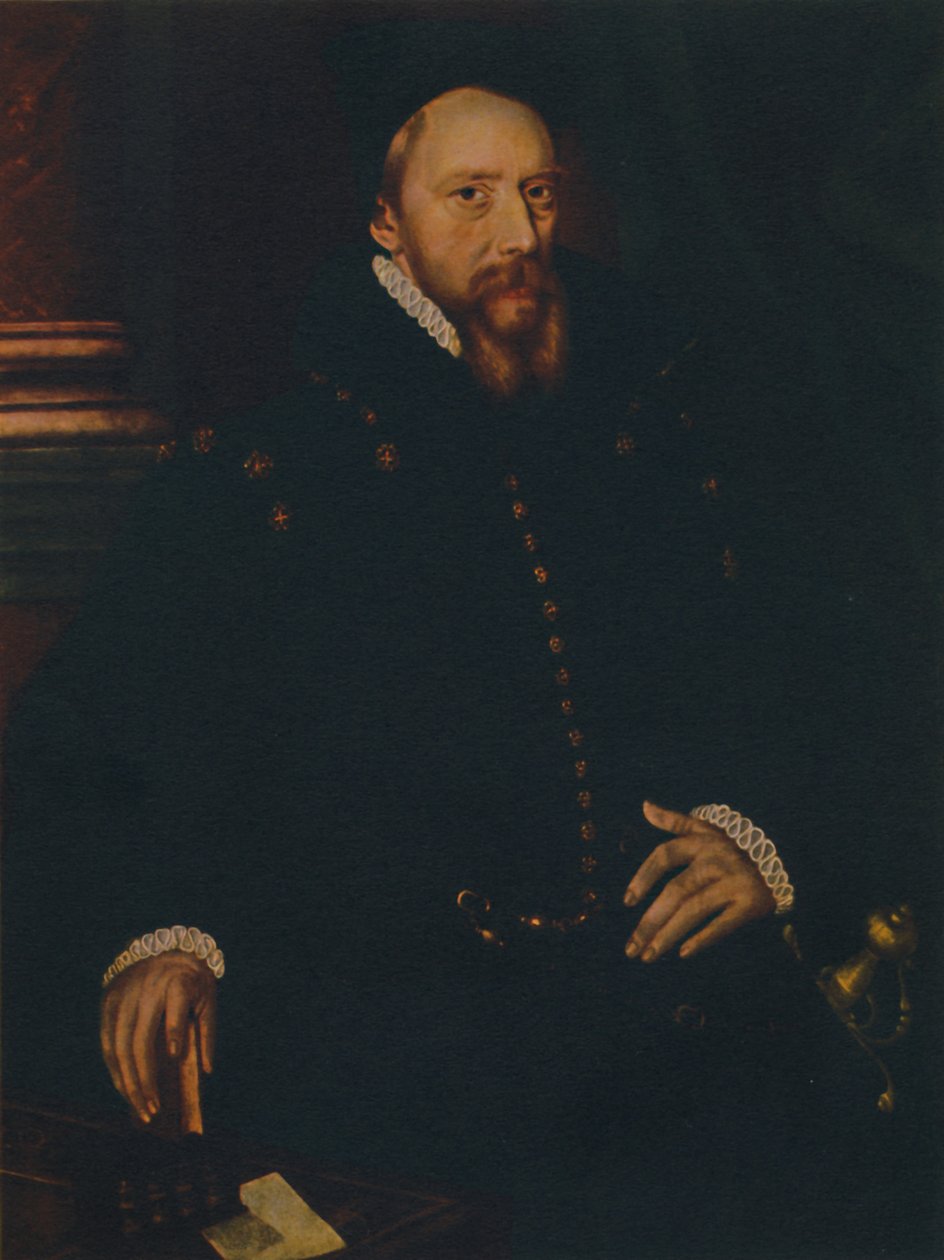 William Cecil, Lord Burghley, mitten av 1500-talet, 1941 av Unbekannt
