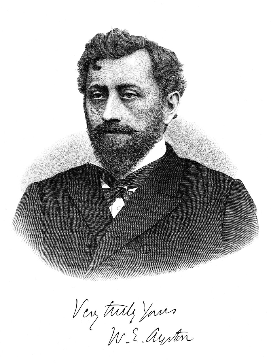 William Edward Ayrton 1847-1908, brittisk fysiker, elektroingenjör och uppfinnare, 1892 av Unbekannt