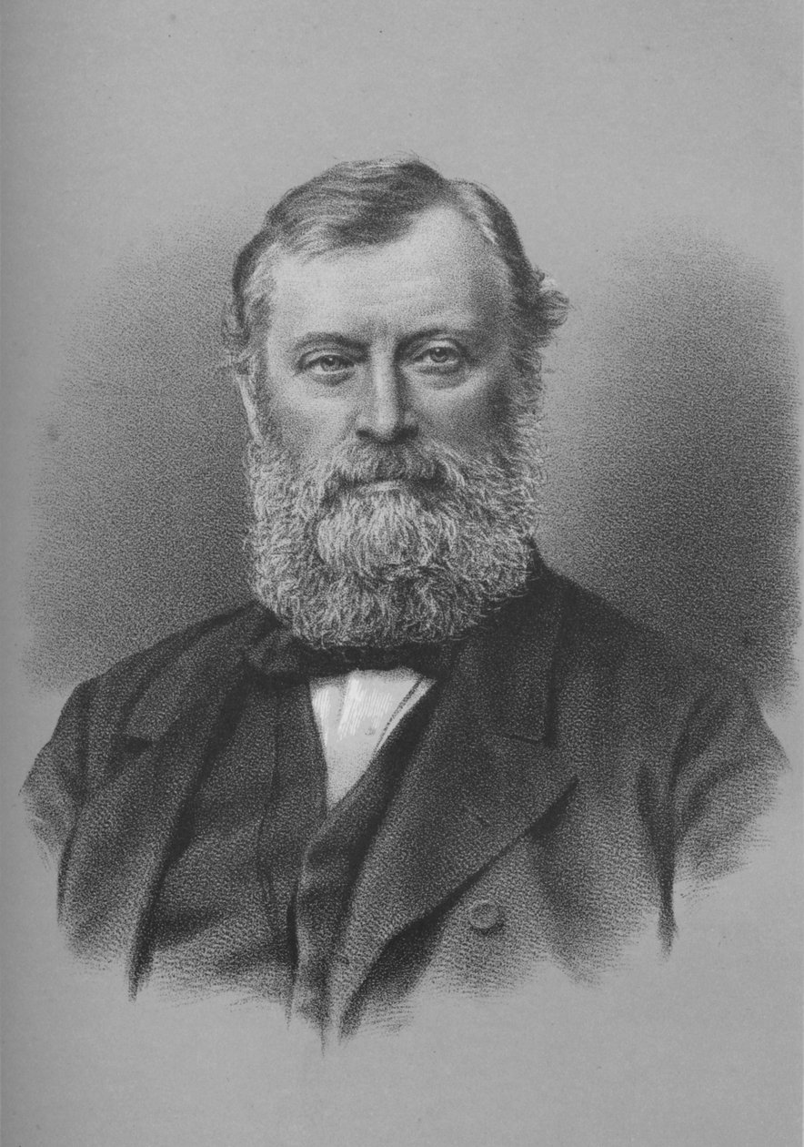 William Edward Forster, brittisk industriman, filantrop och politiker, c1880 1883. av Unbekannt
