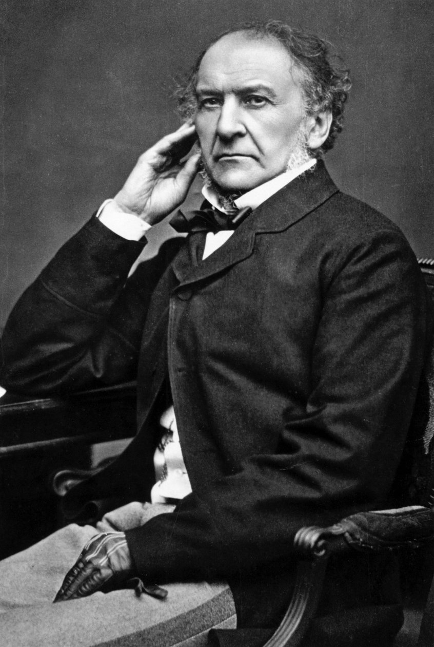 William Ewart Gladstone, brittisk liberal statsman, 1800-talet av Unbekannt