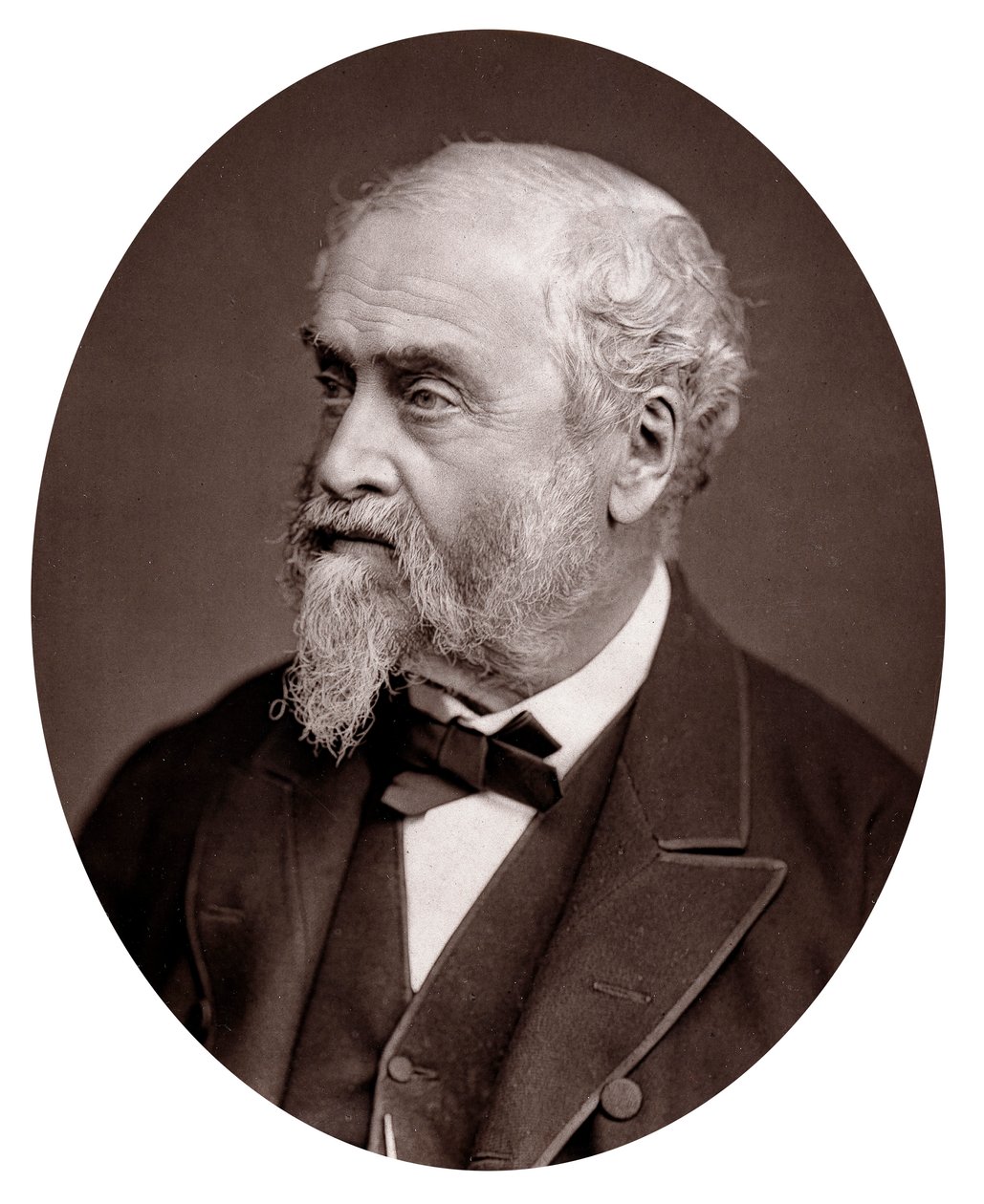 William Harrison Ainsworth 1805-1882, engelsk historisk författare, 1881 av Unbekannt