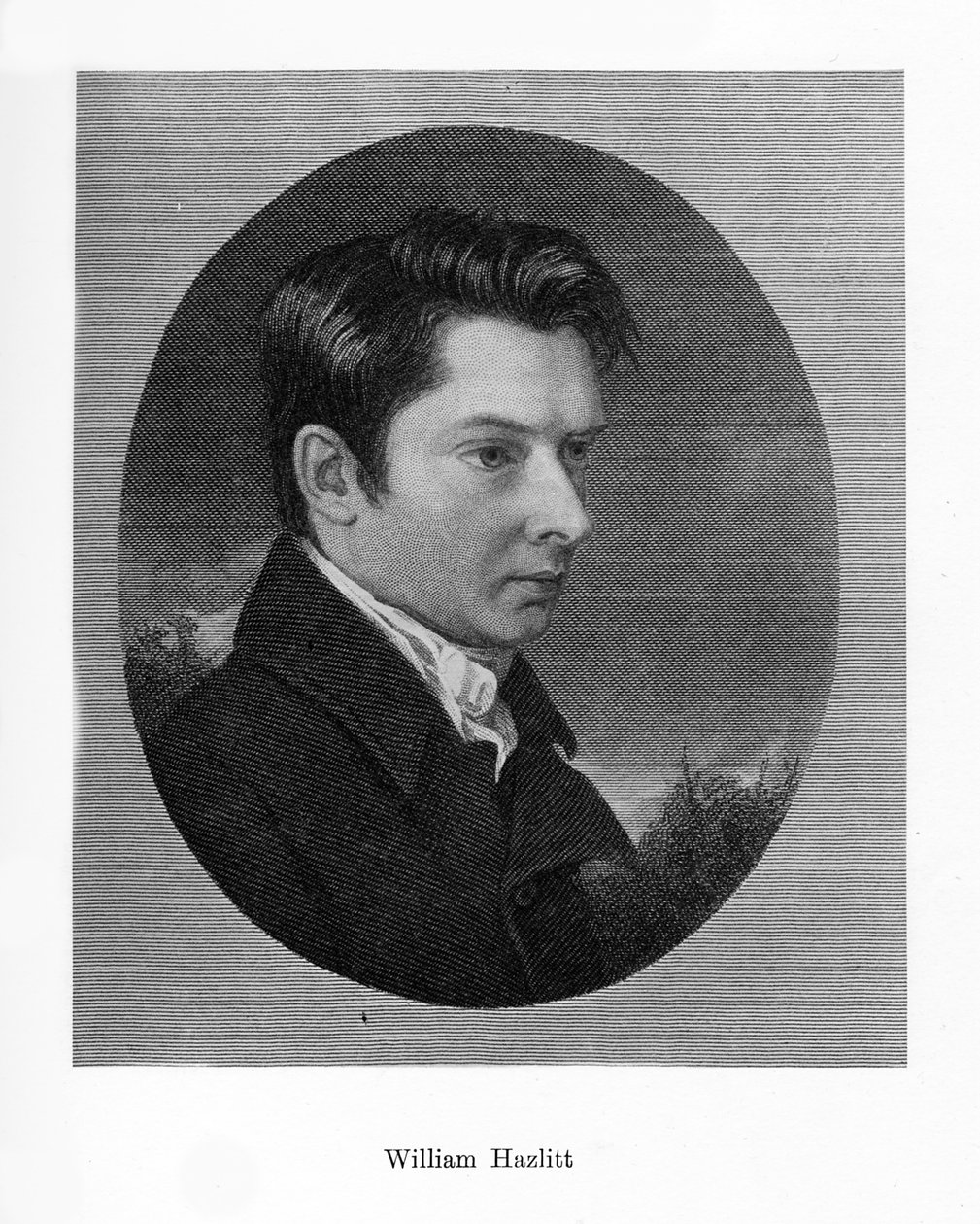 William Hazlitt, engelsk författare, 1800-talet av Unbekannt