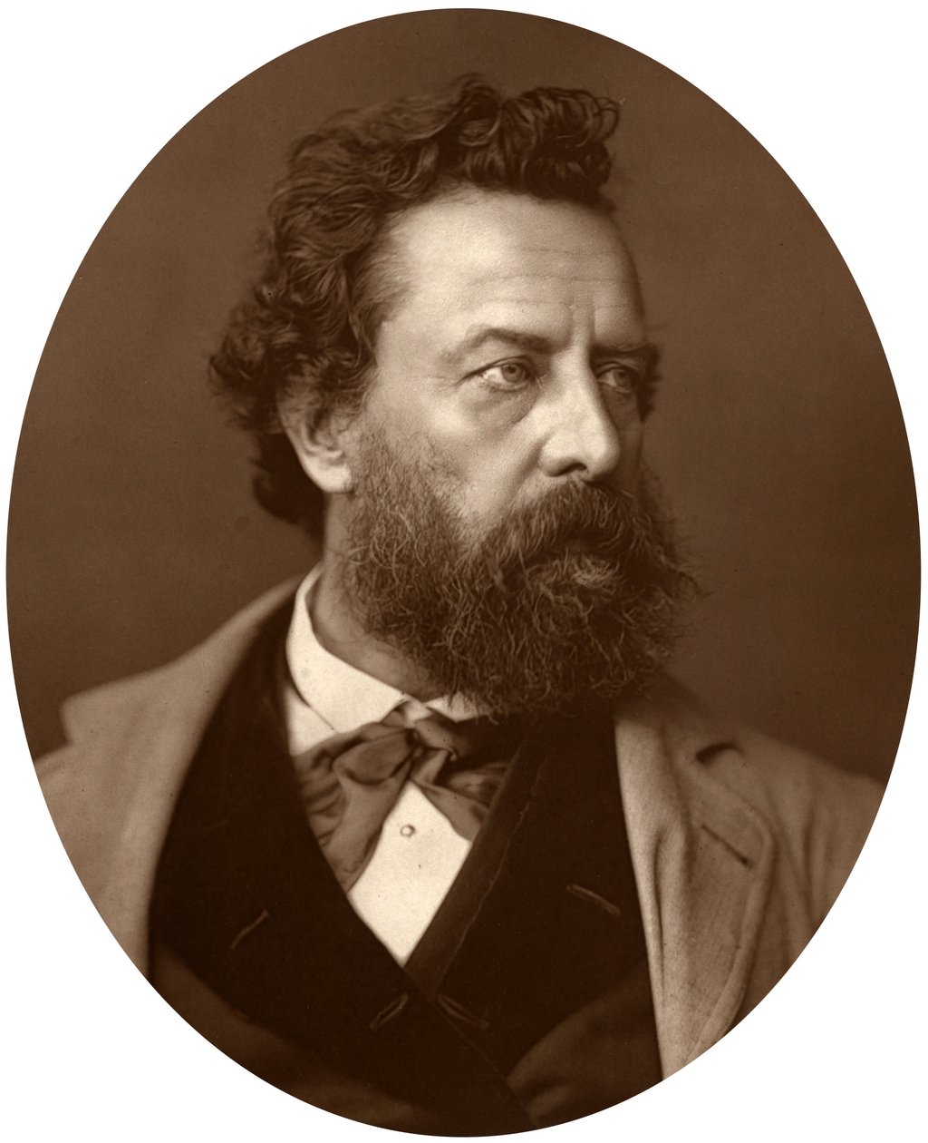 William Hepworth Dixon, historiker och resenär, 1881 av Unbekannt