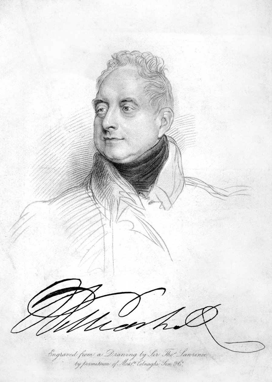 William IV av Storbritannien, 1800-talet av Unbekannt