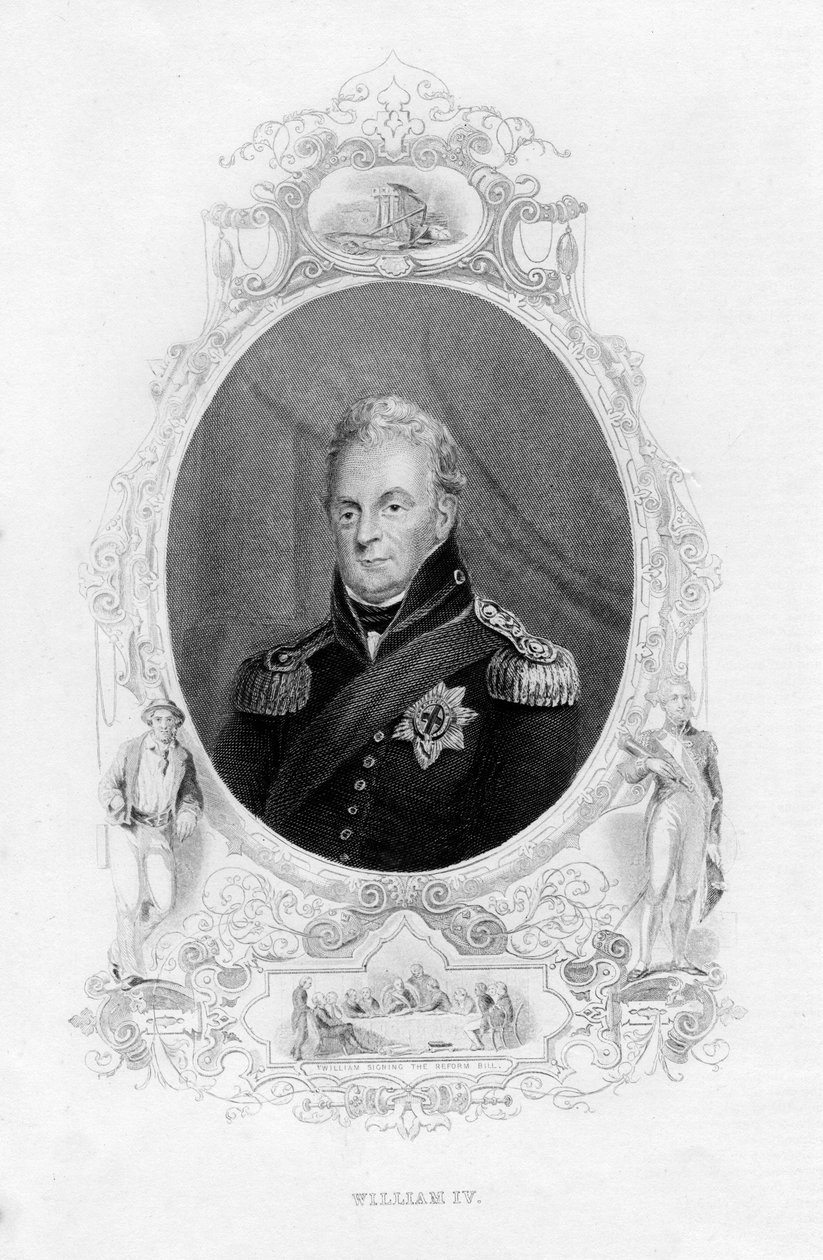 William IV av Storbritannien, 1800-talet av Unbekannt