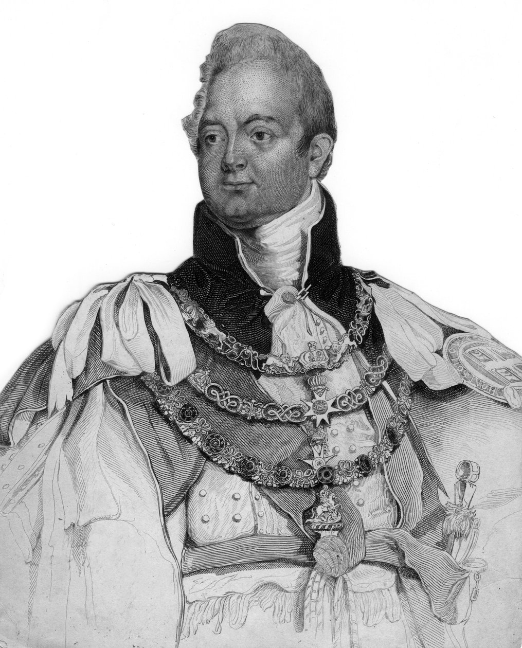 William IV av Storbritannien, 1800-talet av Unbekannt