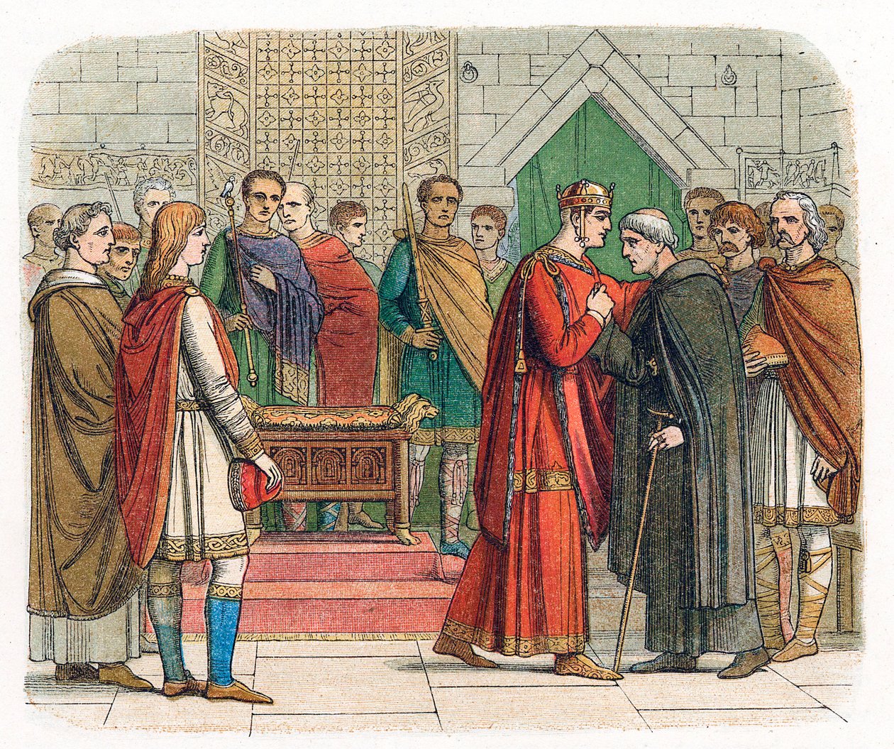William I, Erövraren, kung av England, c1067 1800-talet av Unbekannt