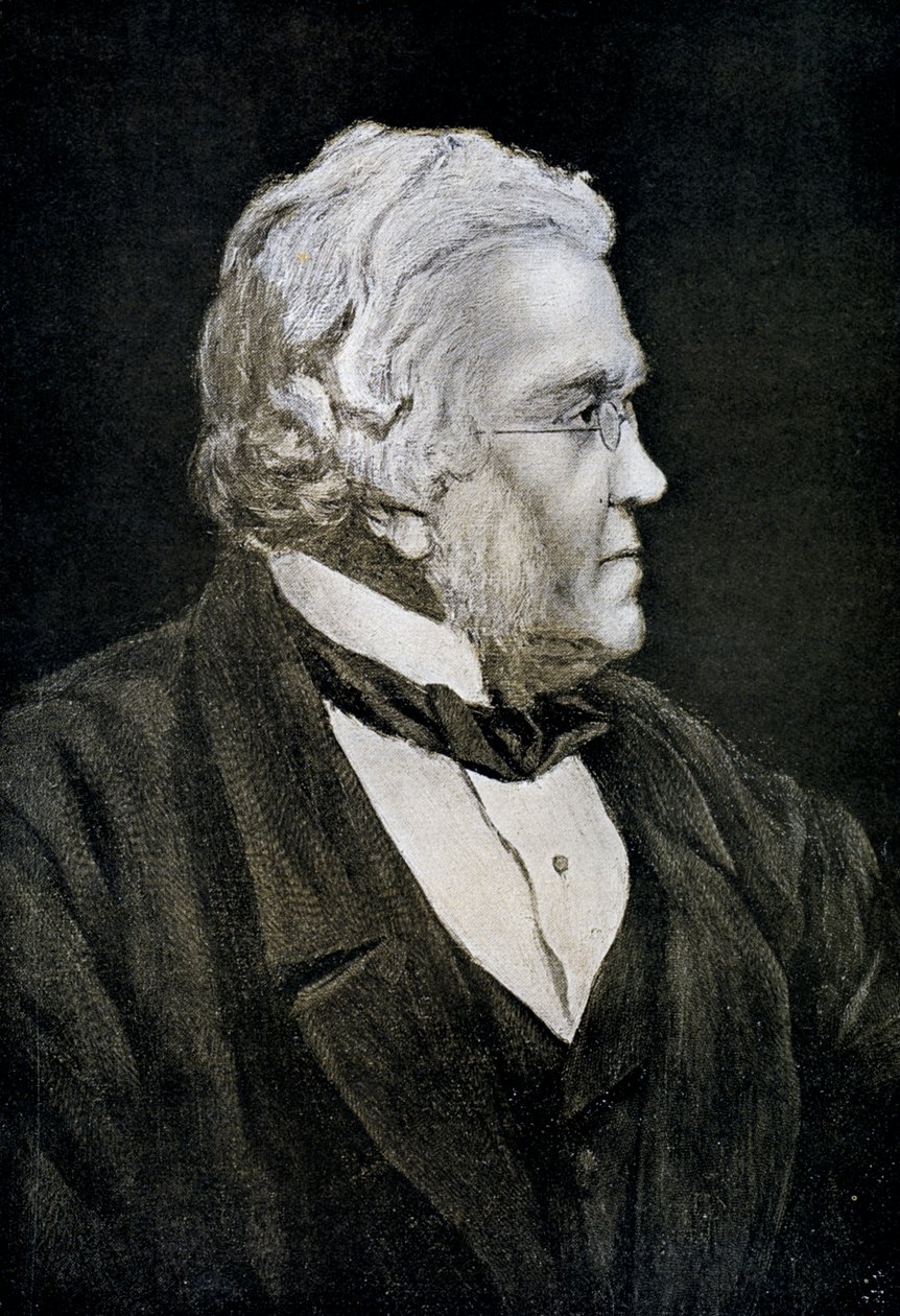 William Makepeace Thackeray, engelsk författare av 1800-talet, 1911 av Unbekannt