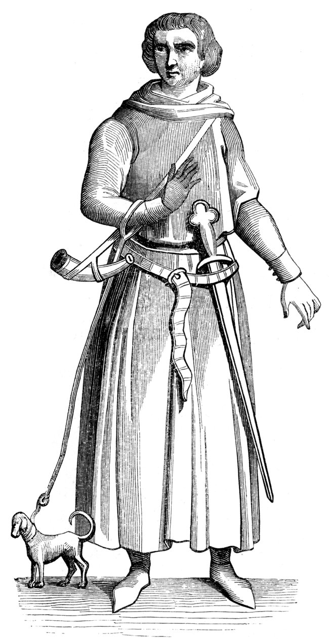 William Malgeneste, kungens jägare, 1849 av Unbekannt