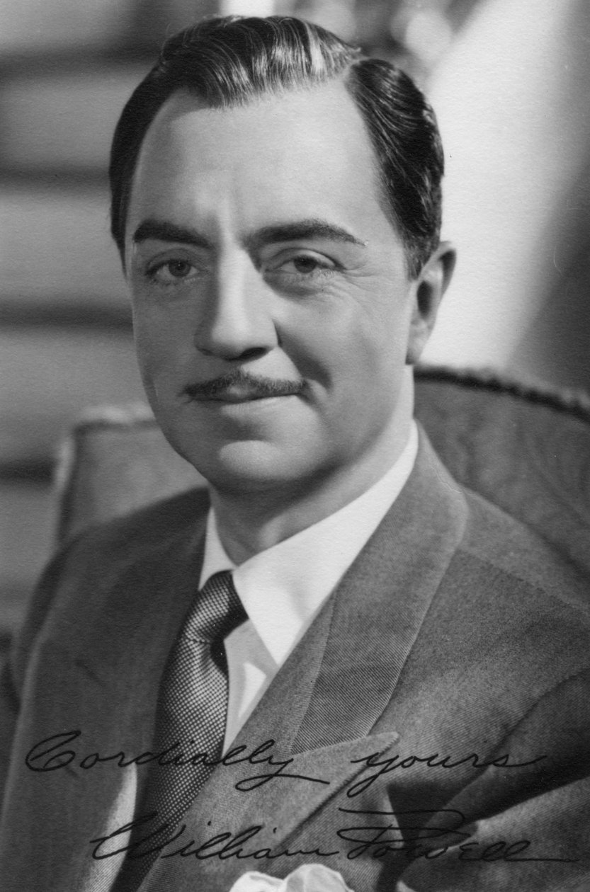 William Powell 1892-1984, amerikansk skådespelare, ca 1930-talet av Unbekannt