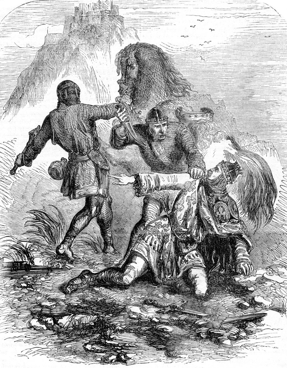 William Rufus och soldaten av Unbekannt