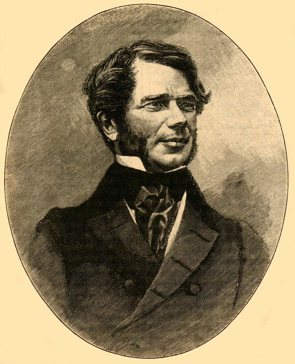 William Smith OBrien, irländsk nationalistisk rebell och politiker, c1848 c1890. av Unbekannt