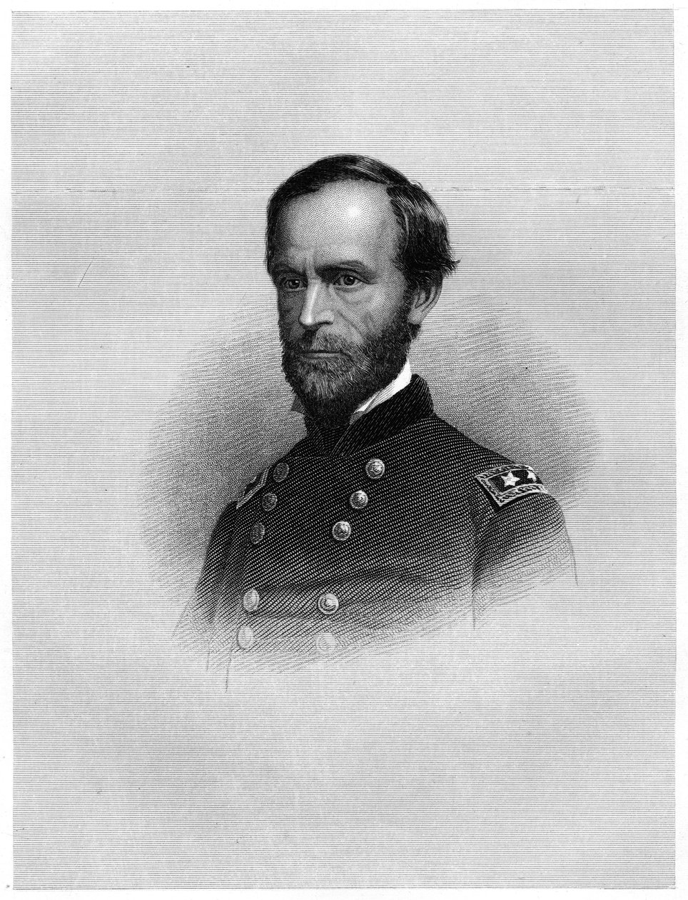 William Tecumseh Sherman, amerikansk soldat, affärsman, utbildare och författare, 1872 av Unbekannt