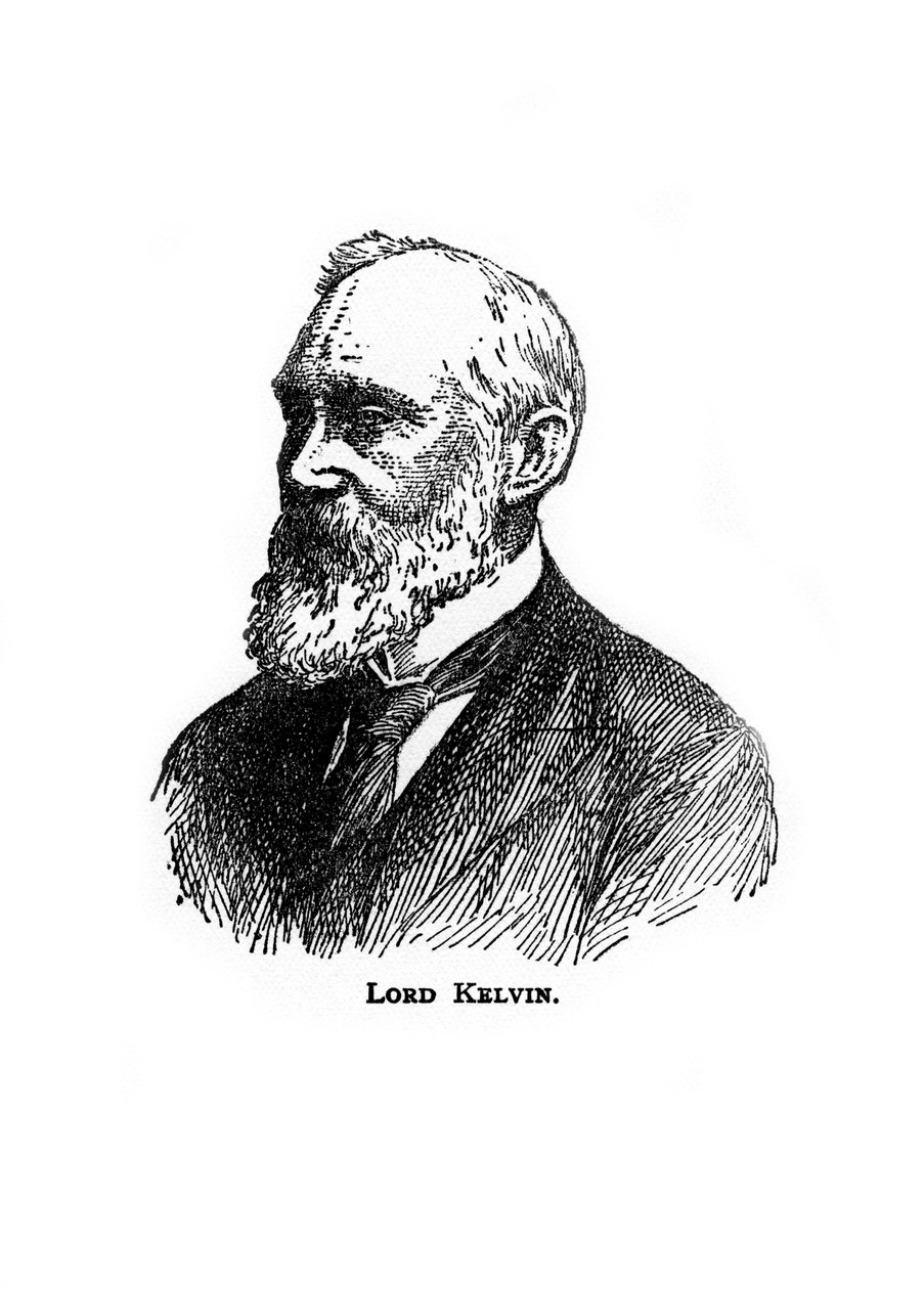 William Thomson, Lord Kelvin, irländsk-skotsk matematiker, fysiker och ingenjör, 1900-talet av Unbekannt
