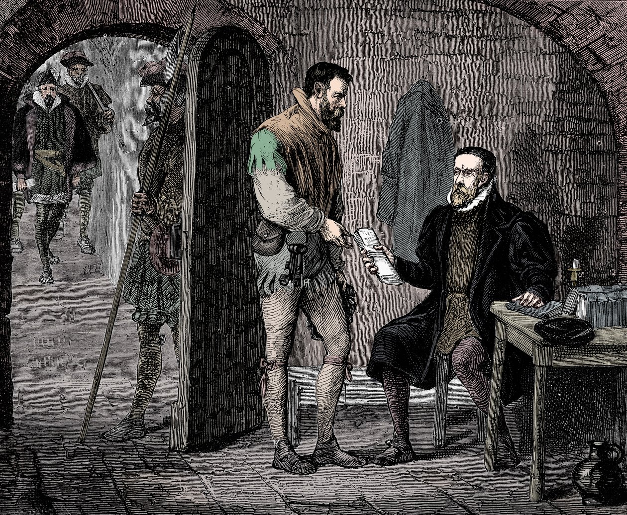 William Tyndale, engelsk översättare, 1536 sent 1800-tal av Unbekannt