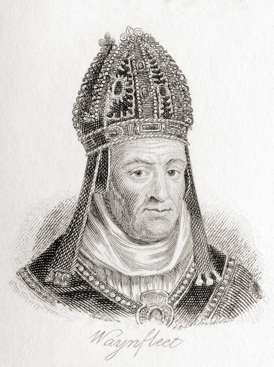 William Waynflete född William Patten, ca 1398 - 1486. av Unbekannt