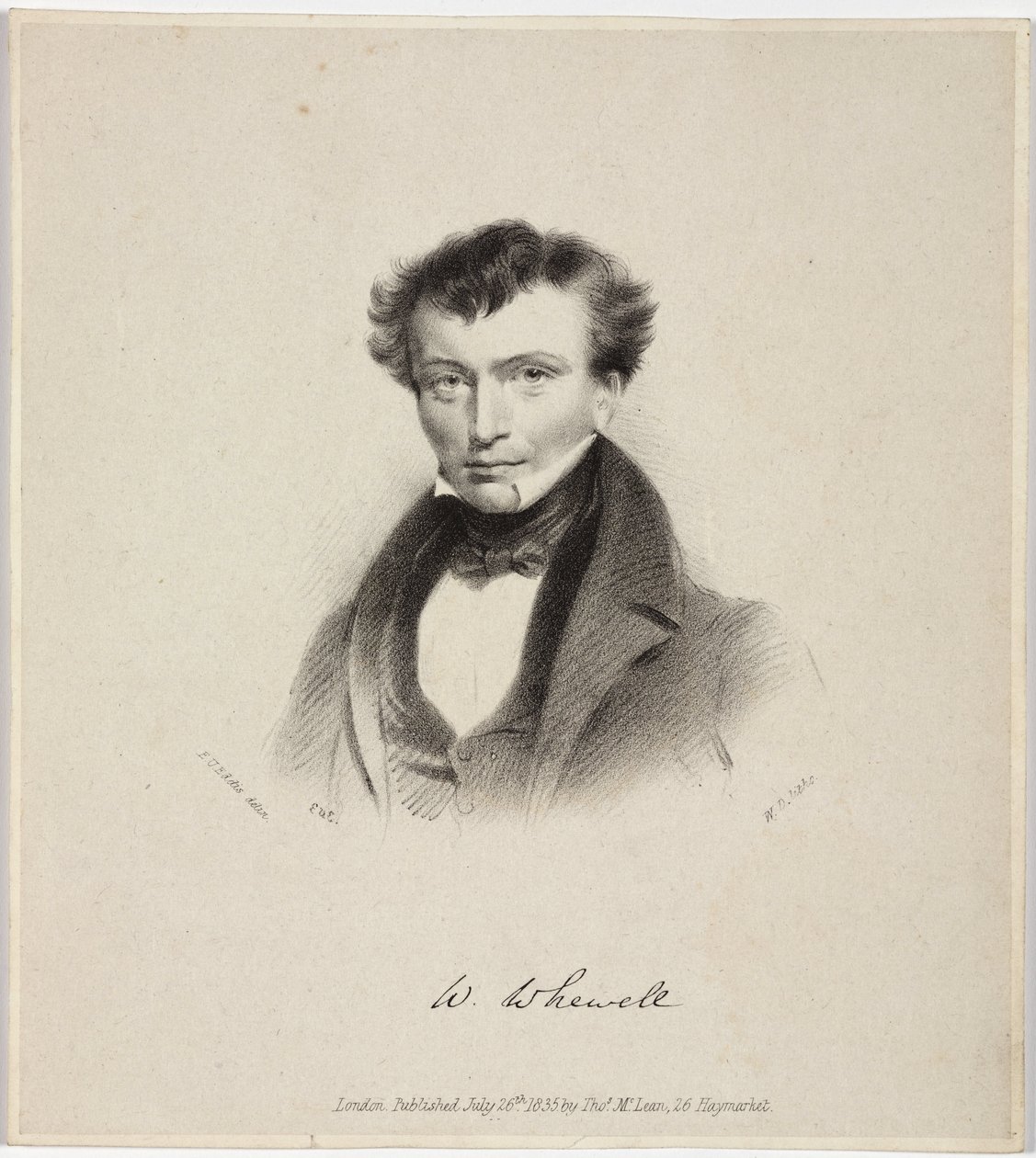 William Whewell, engelsk polymath, ca 1820-talet av Unbekannt