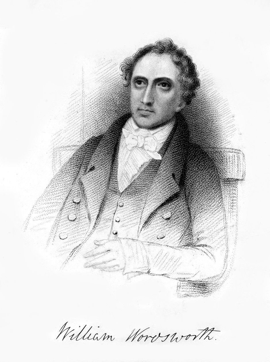 William Wordsworth, engelsk romantisk poet, 1800-talet. av Unbekannt